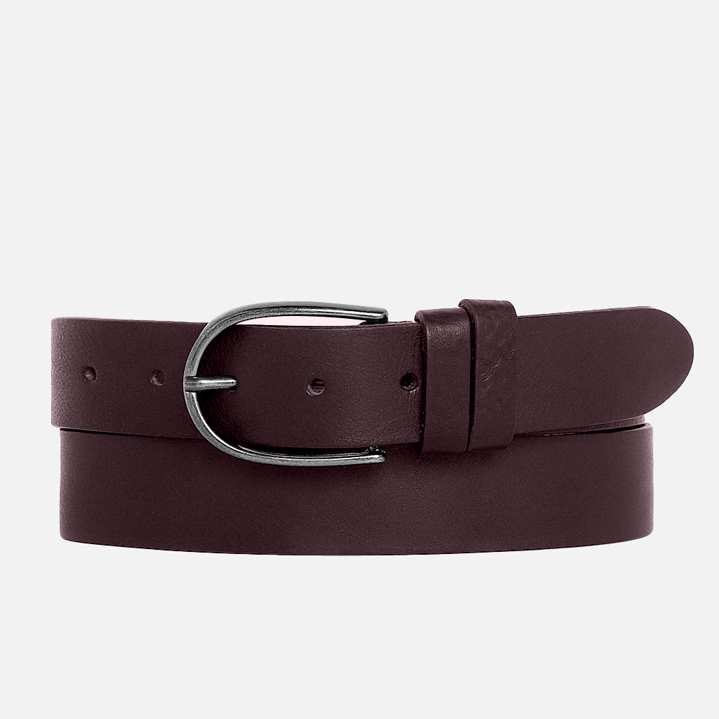 Dieke | Classic Full Grain Leather Belt for Women