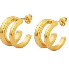 Double C Earring