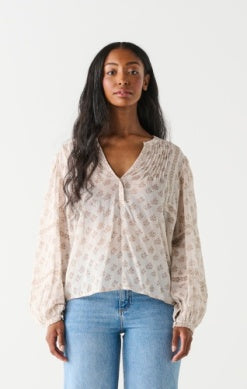 Earth Floral Blouse
