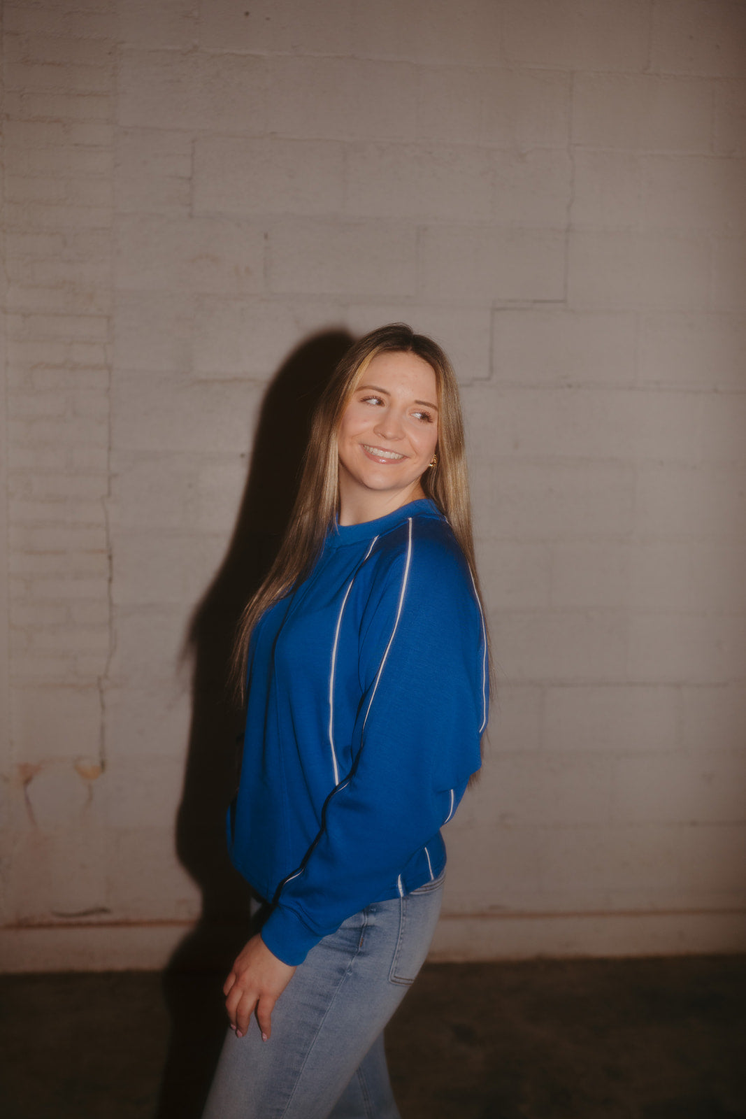 Tribal Piping Sweatshirt