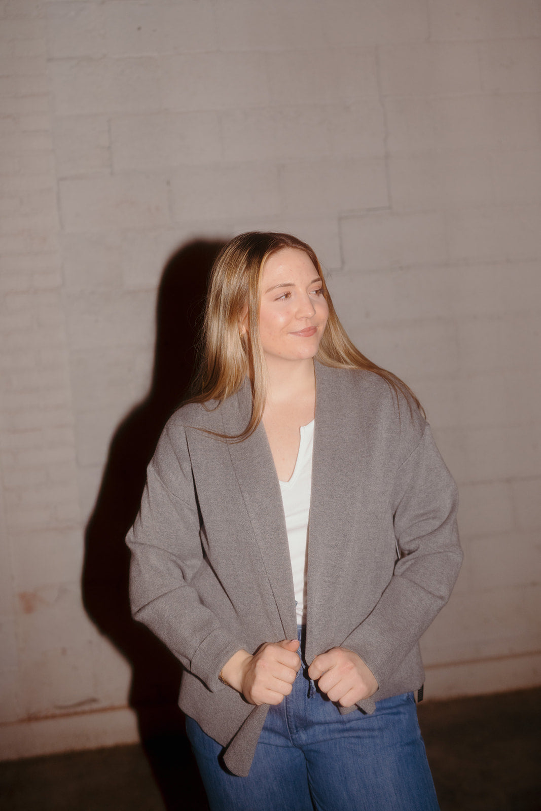 Tribal Grey Coatigan