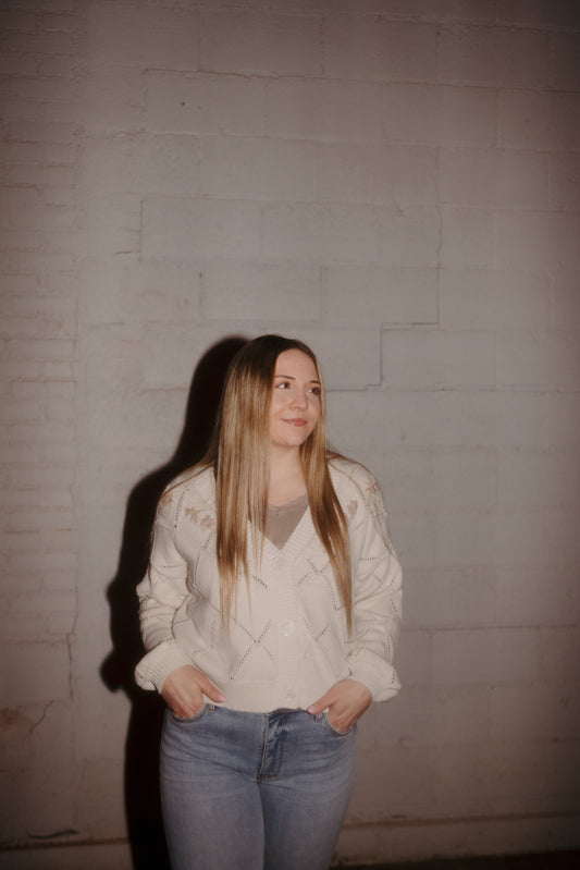 Dex Embroidered Cardigan