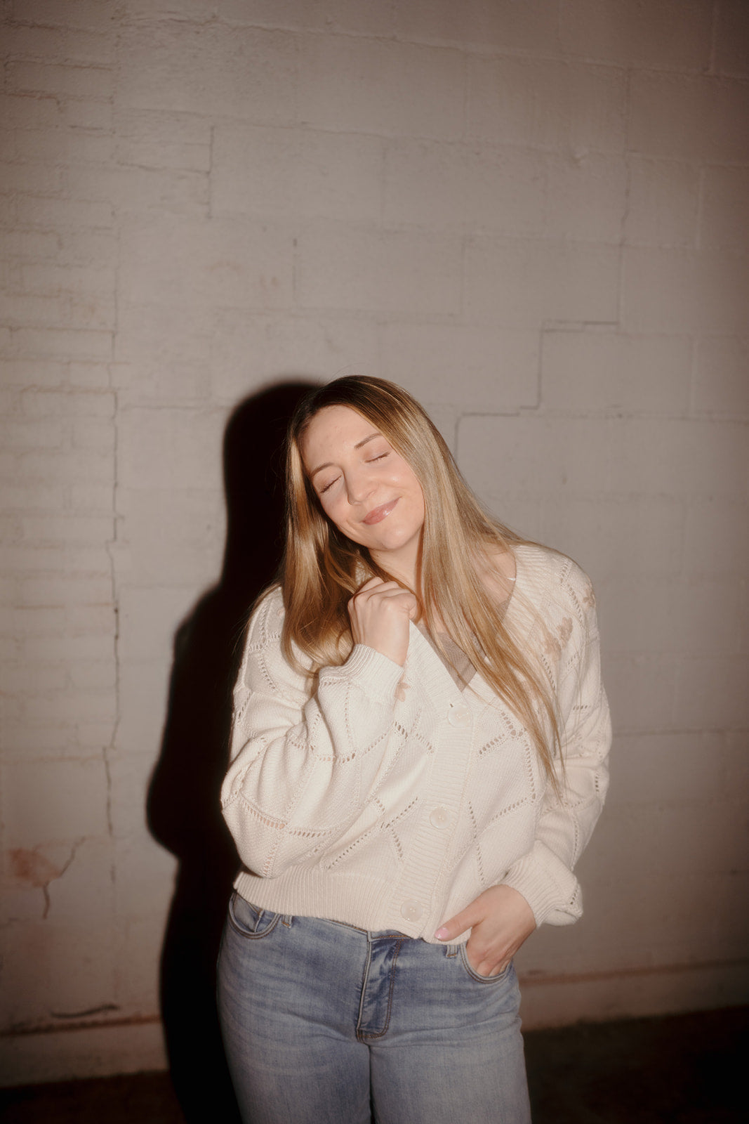 Dex Embroidered Cardigan