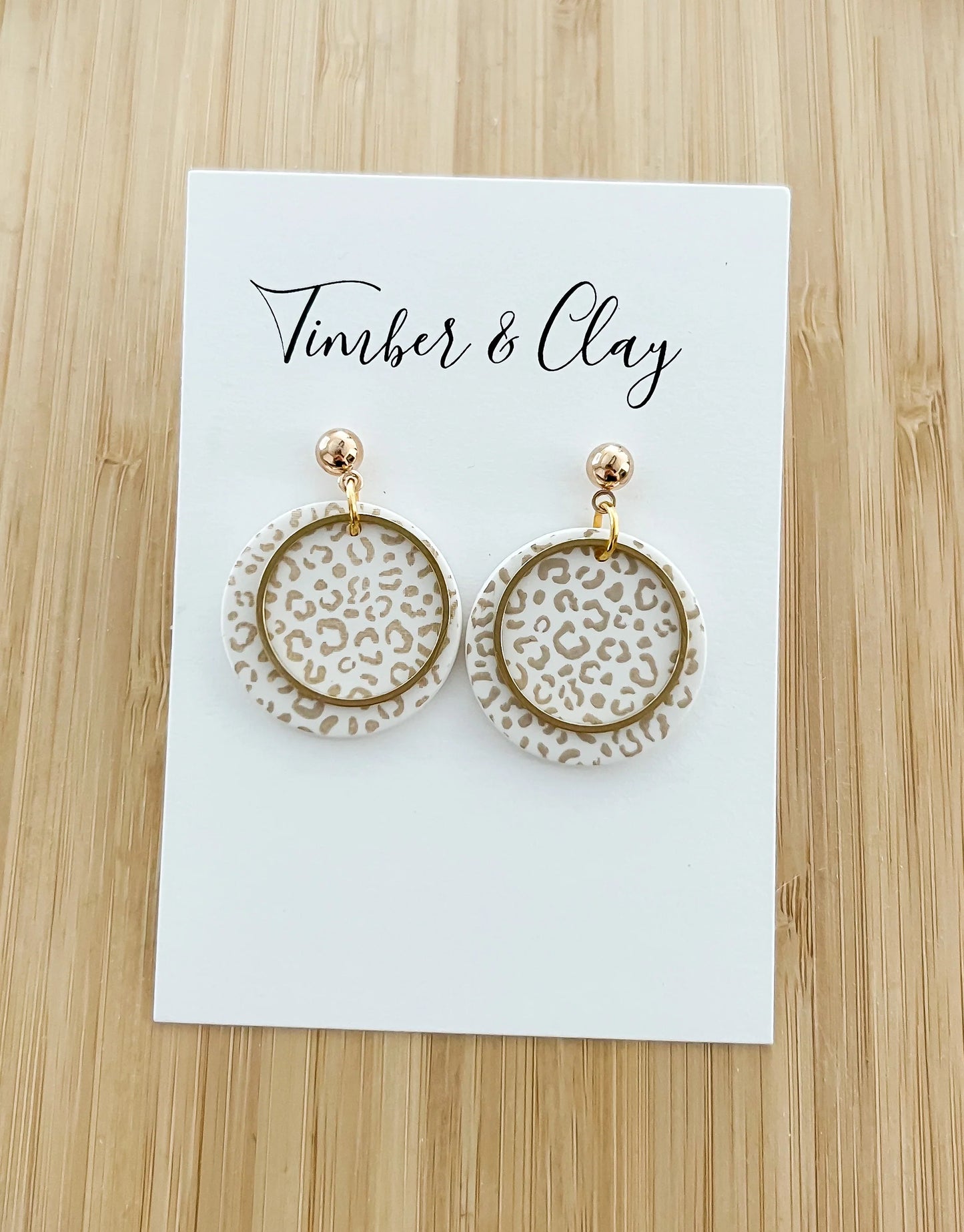 Leopard Earrings