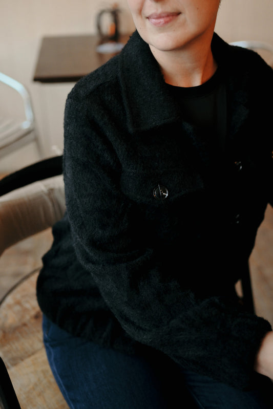 Liverpool Black Bomber Jacket