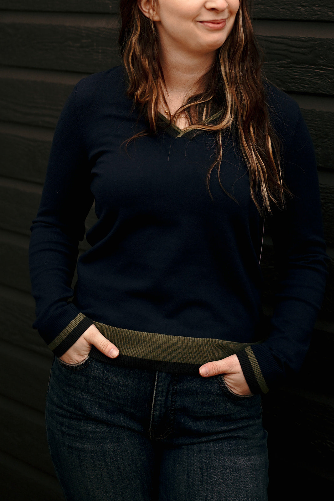 Liverpool Colorblock Sweater