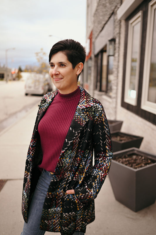 Liverpool Multi Color Cardigan