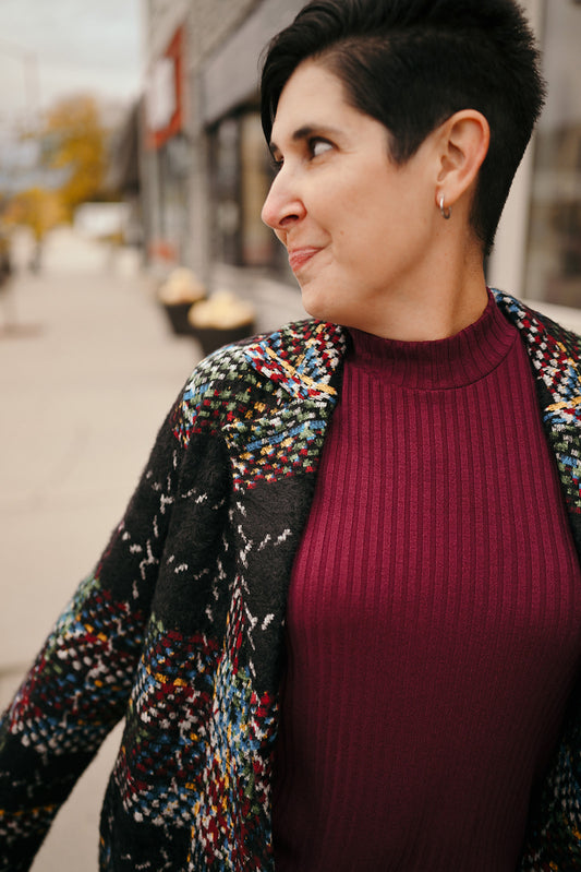 Liverpool Multi Color Cardigan