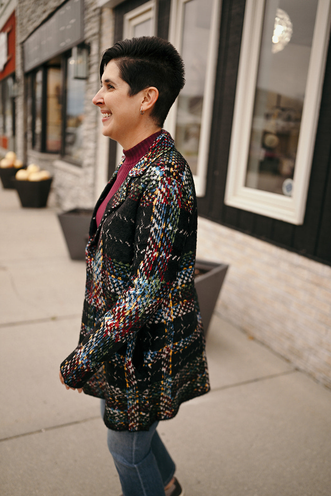 Liverpool Multi Color Cardigan