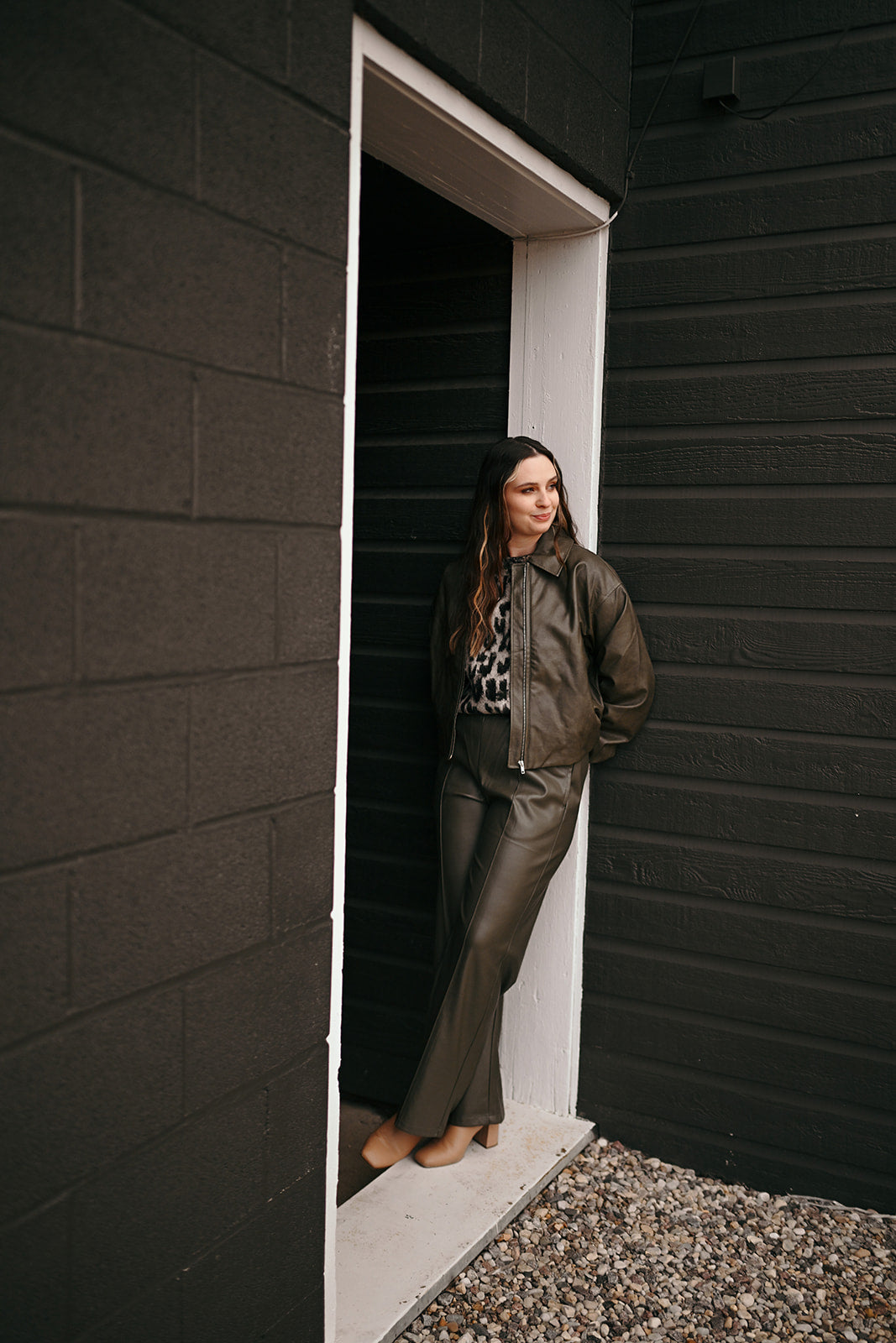 Elan Olive Bomber Jacket