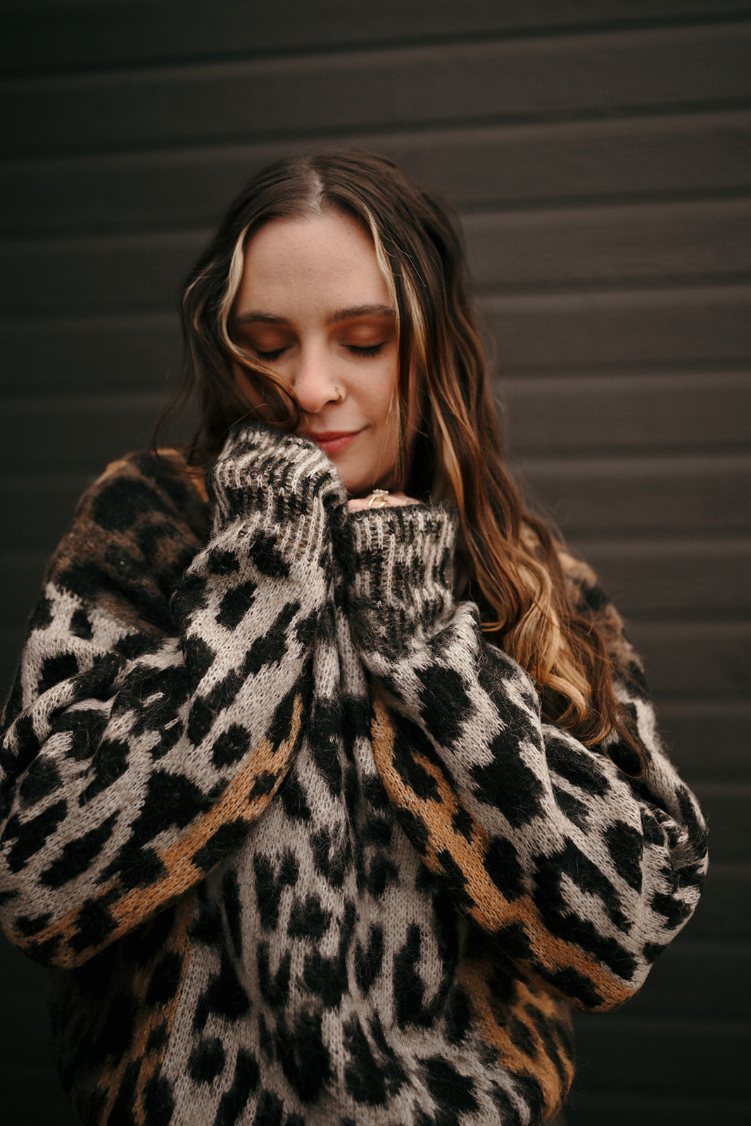 Elan Cheetah Sweater