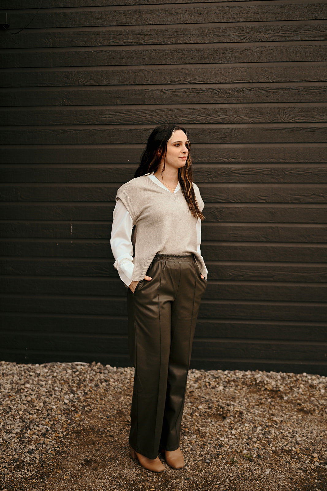 Elan Olive Pants