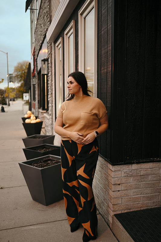 Tribal Flowy Print Pants