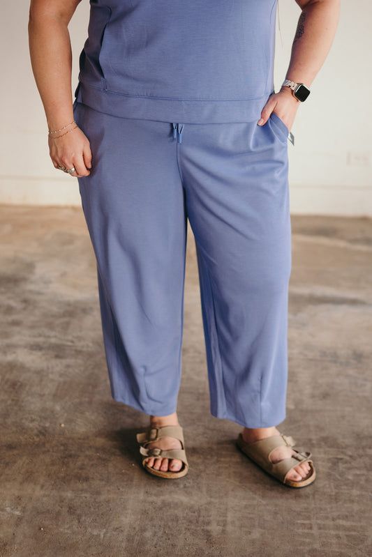 Tribal Baja Blue Barrel Joggers