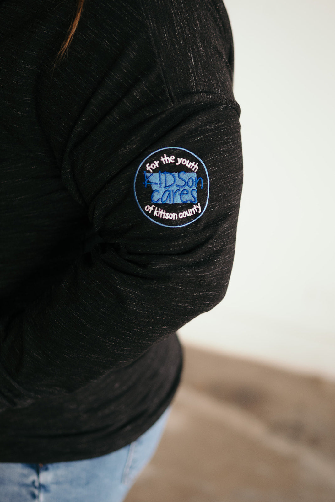 KIDSon Cares Zip Up Lightweight Shirt