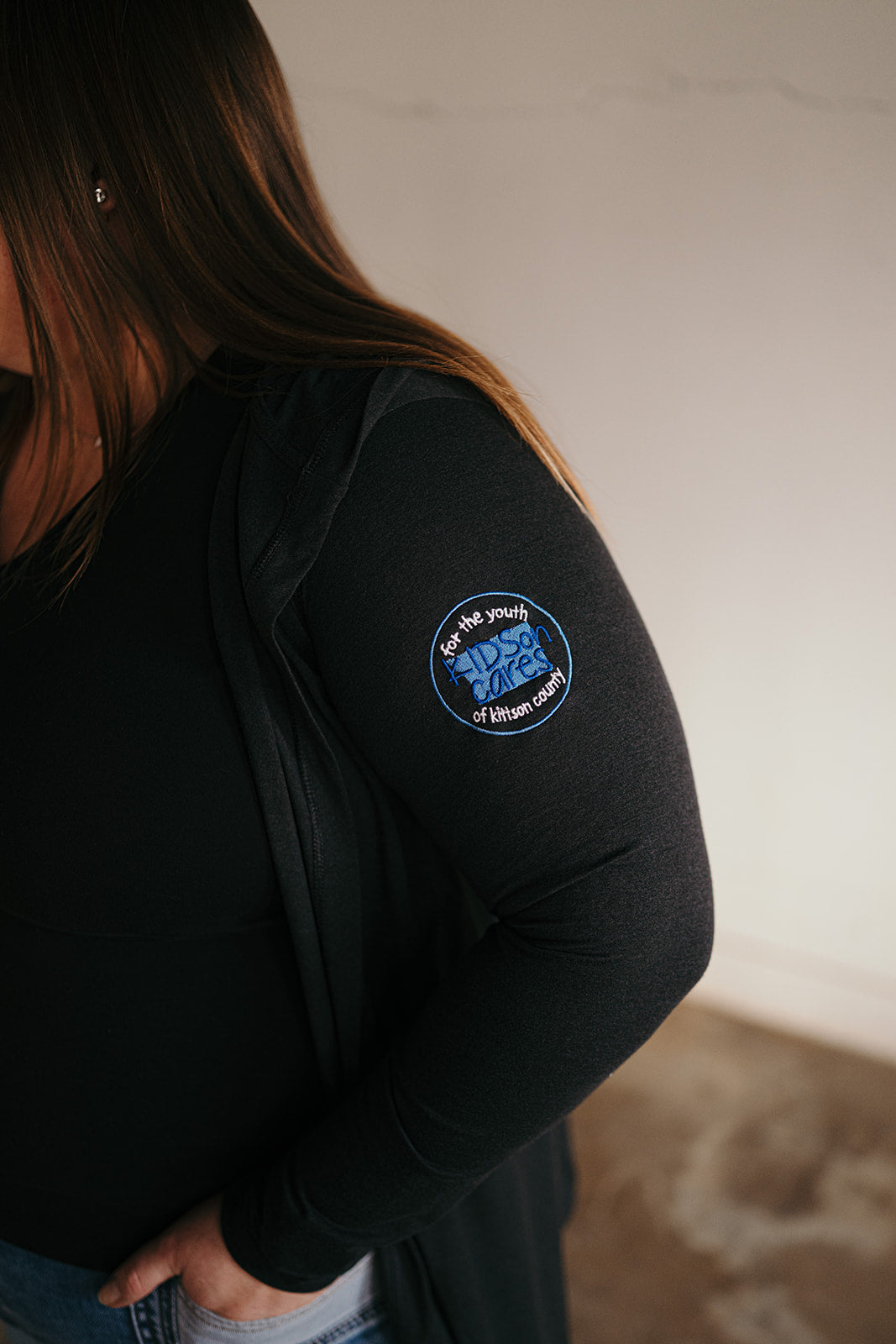 KIDSon Cares  Lightweight Open Cardigan