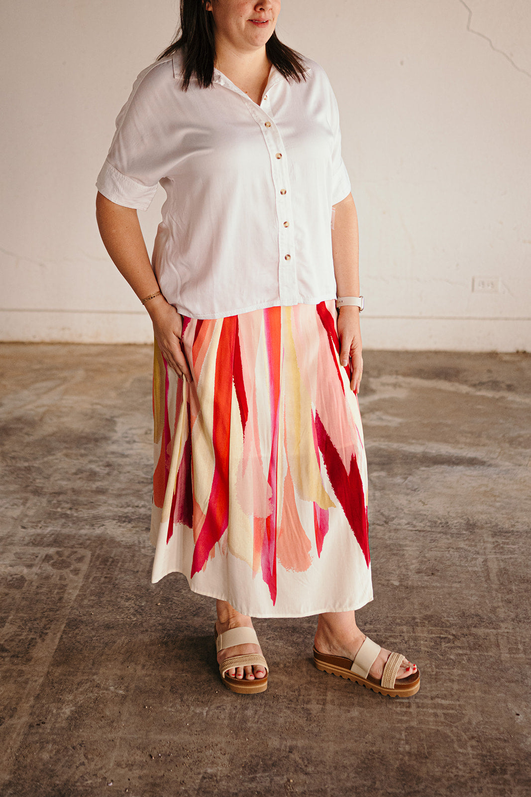 Liverpool Maxi Skirt