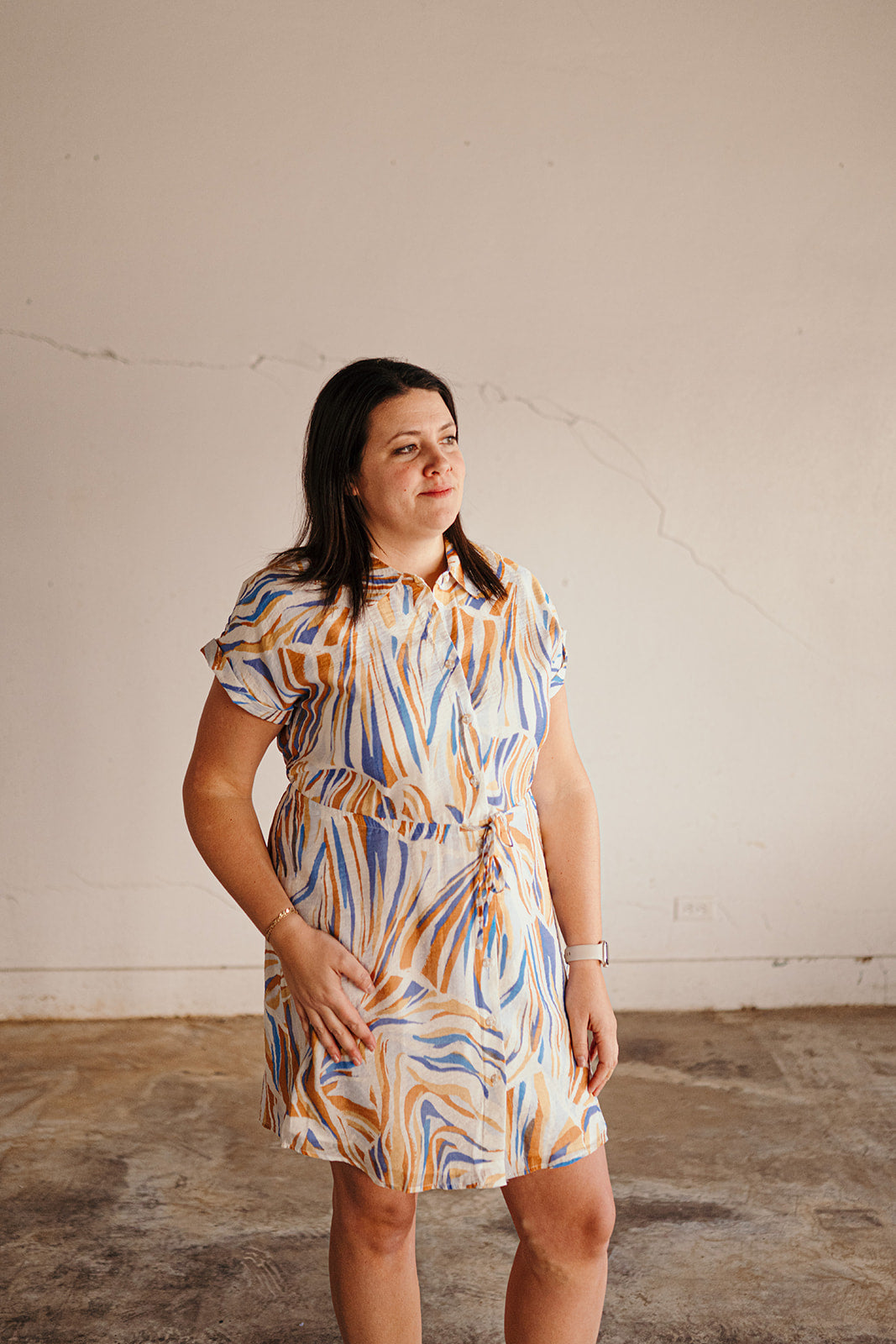 Tribal Shirt Dress