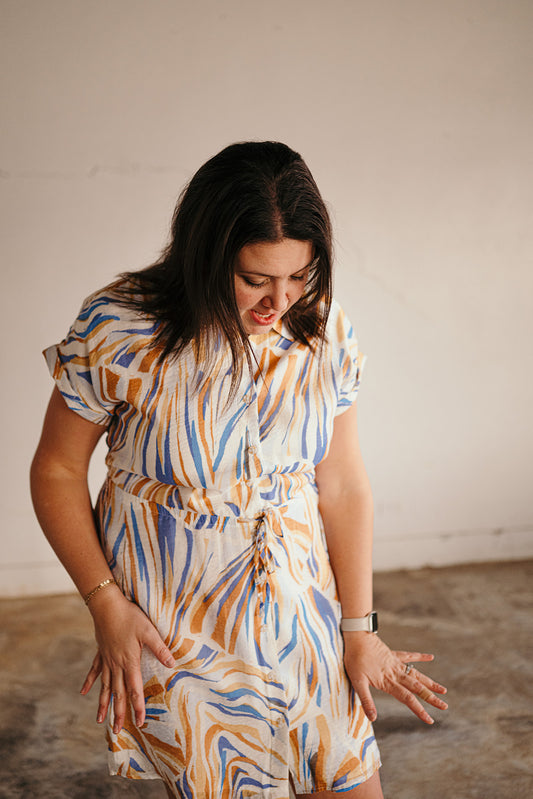 Tribal Shirt Dress