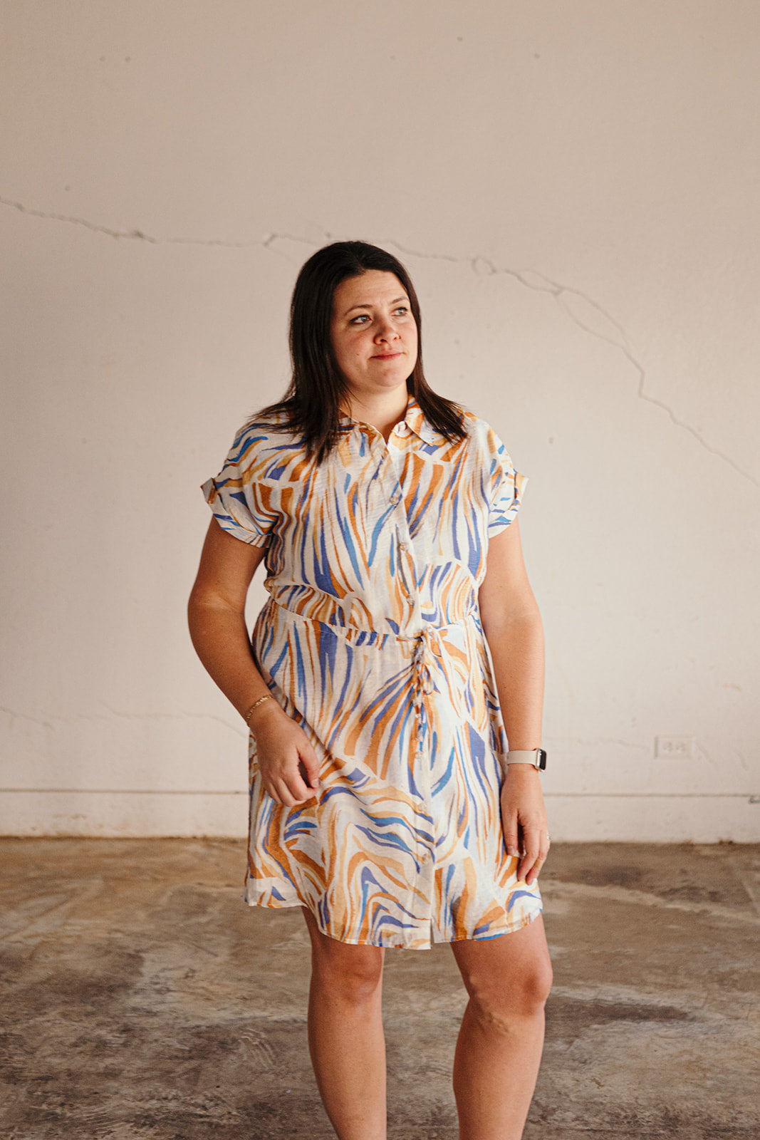 Tribal Shirt Dress