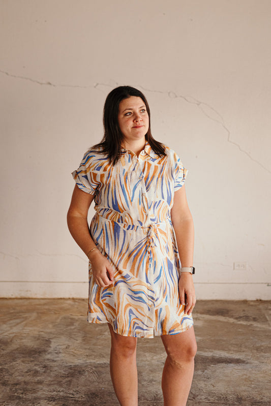 Tribal Shirt Dress