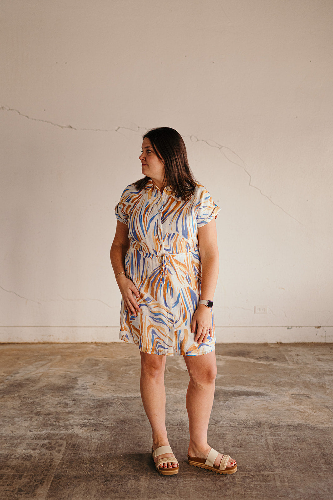 Tribal Shirt Dress