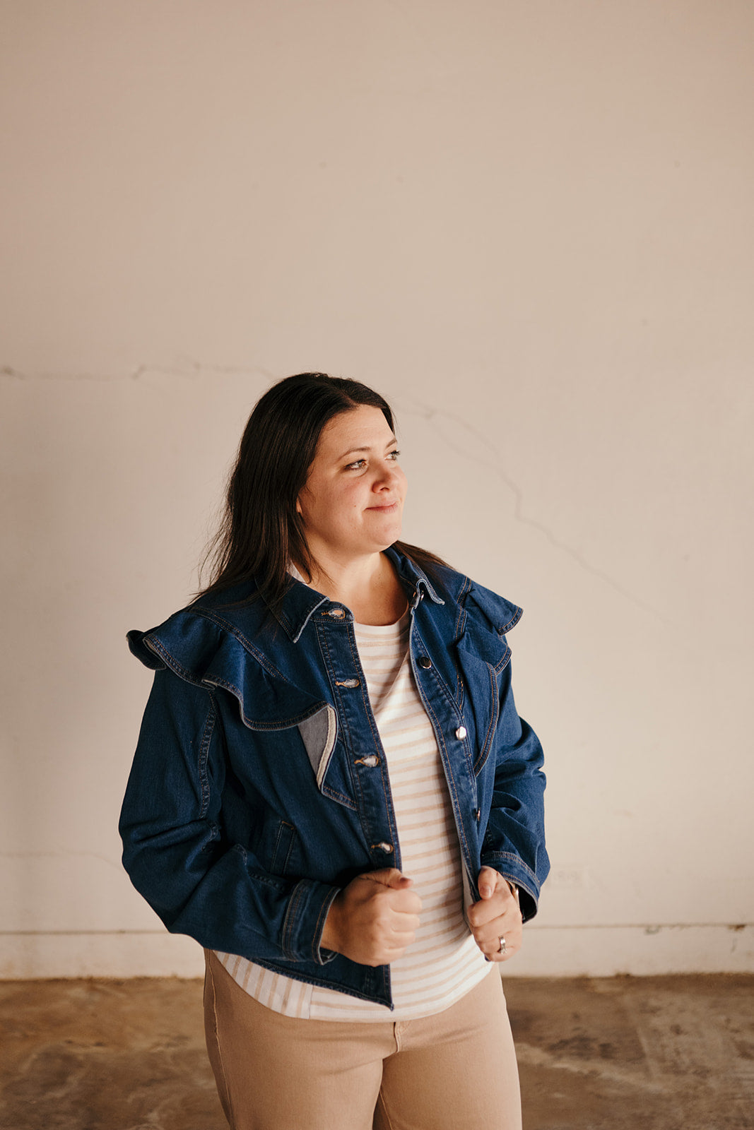 Tribal Fancy Jean Jacket