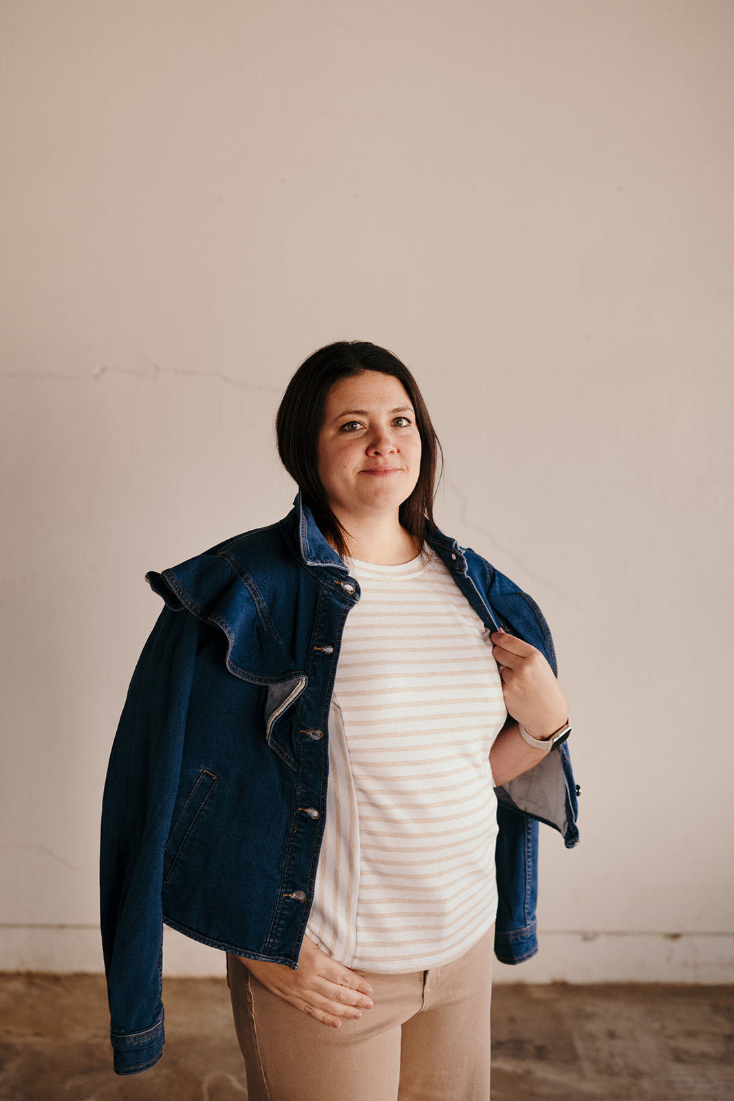 Tribal Fancy Jean Jacket