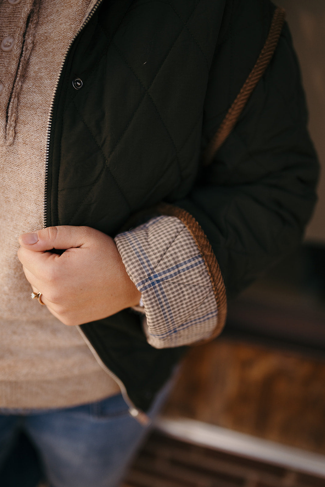 Elan Olive Jacket