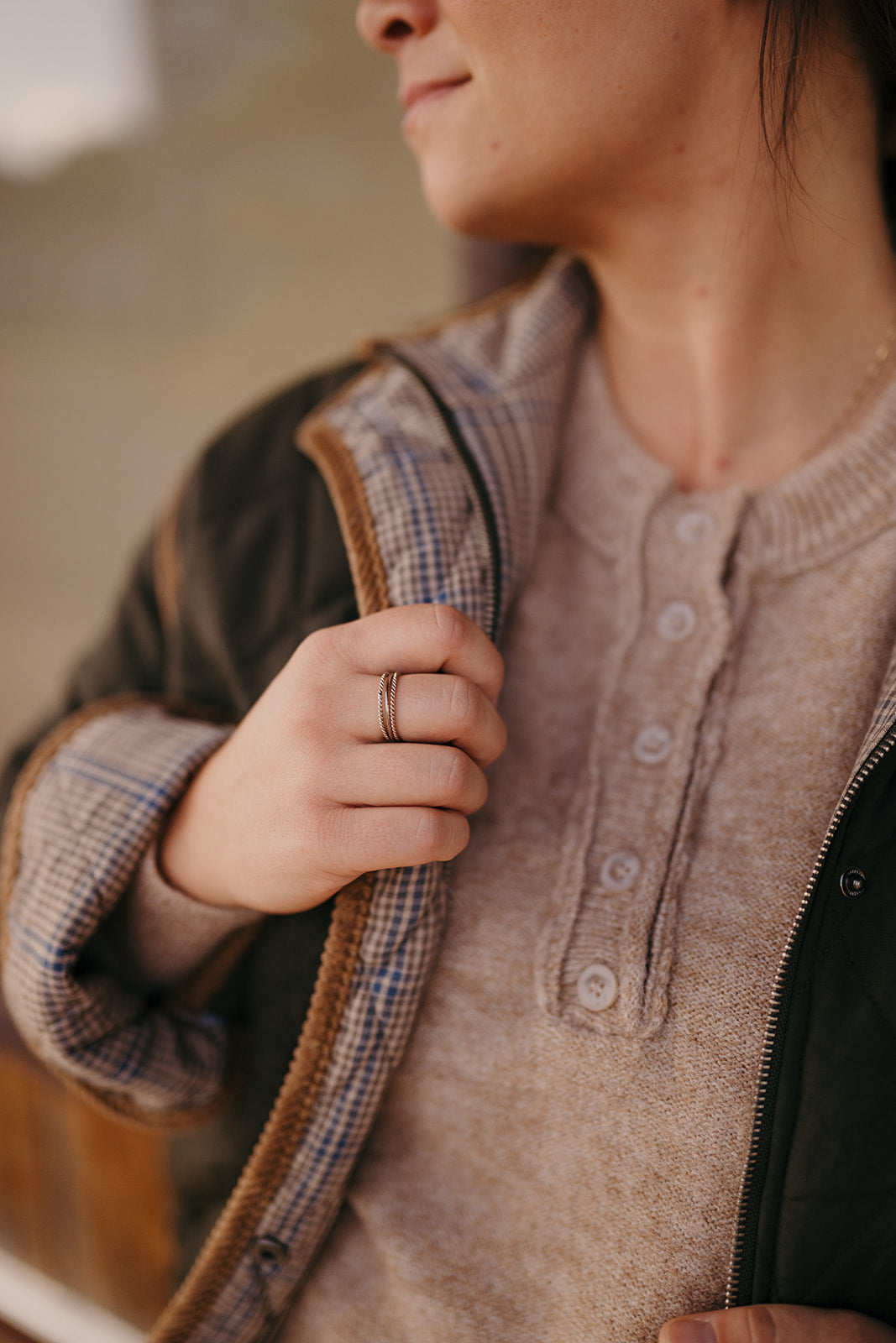 Elan Olive Jacket