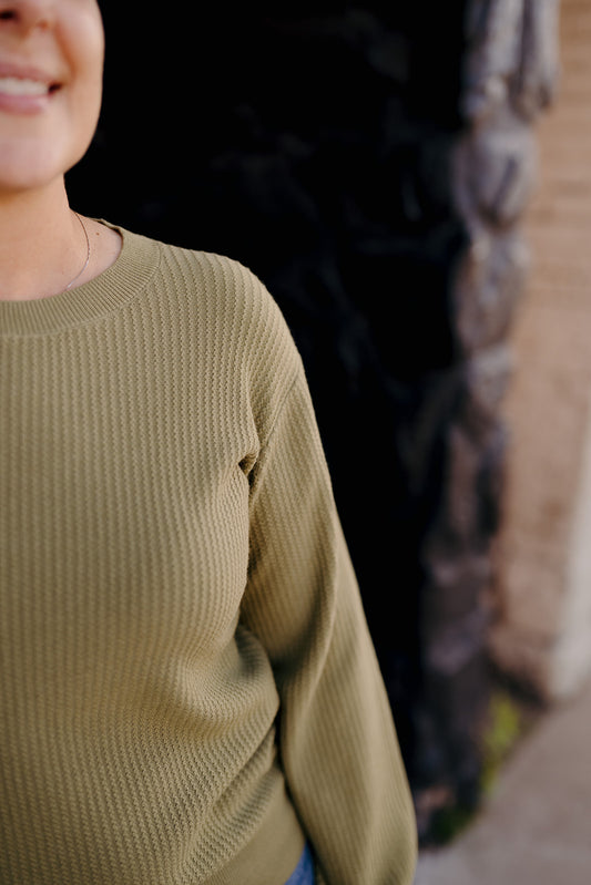 Olive Crew Sweater