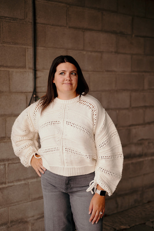 Elan Tie Sweater