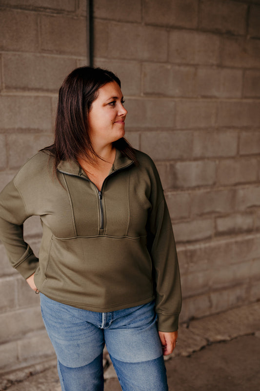 Tribal BasilPullover Sweatshirt