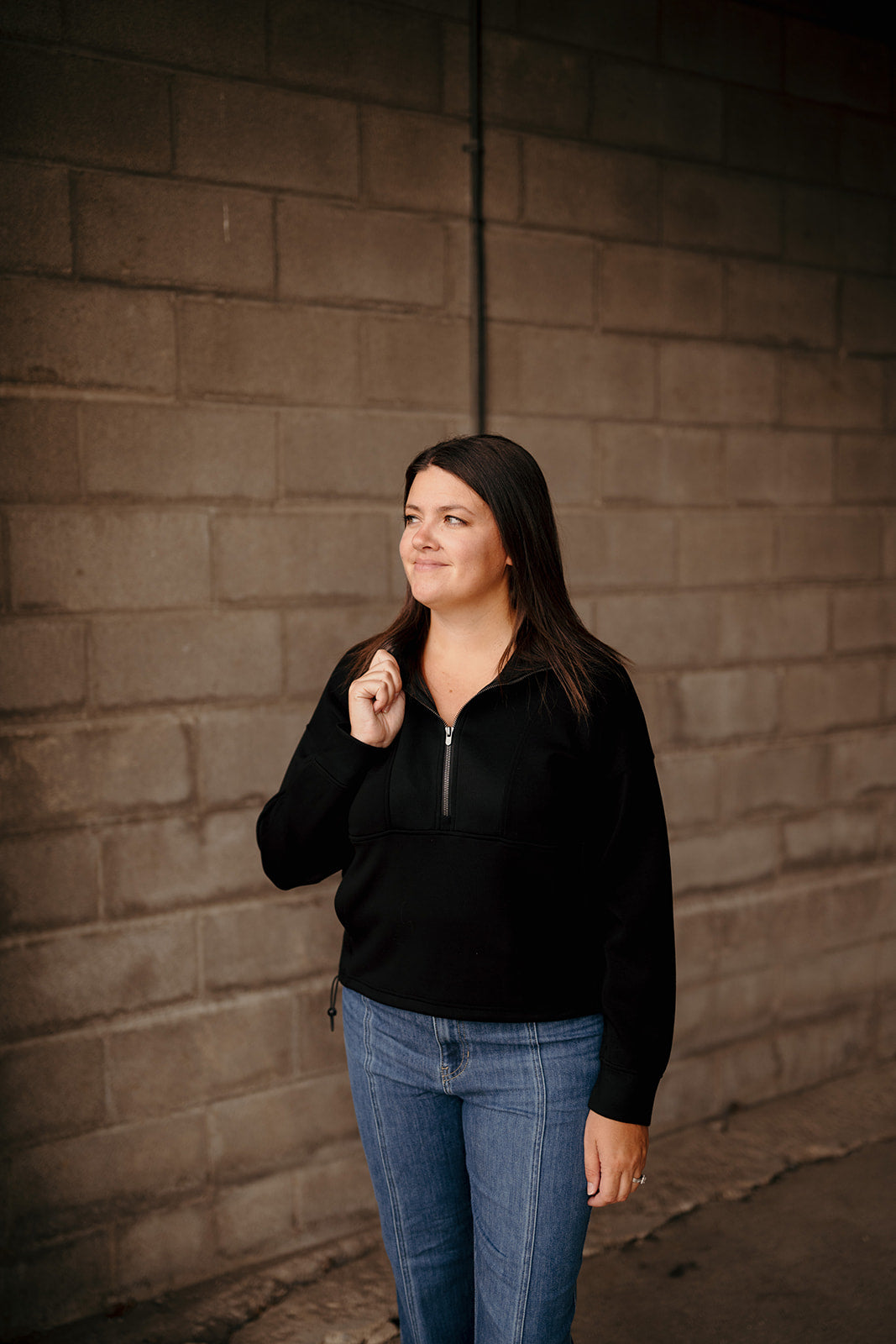 Tribal Black Pullover Sweatshirt