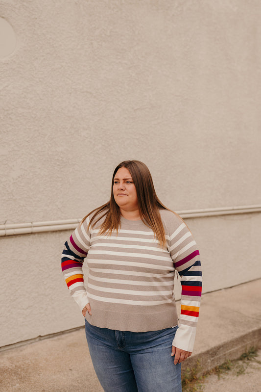 Tribal Crew Sweater