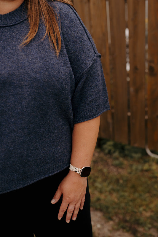 Tribal Nightfall Elbow Sleeve Sweater