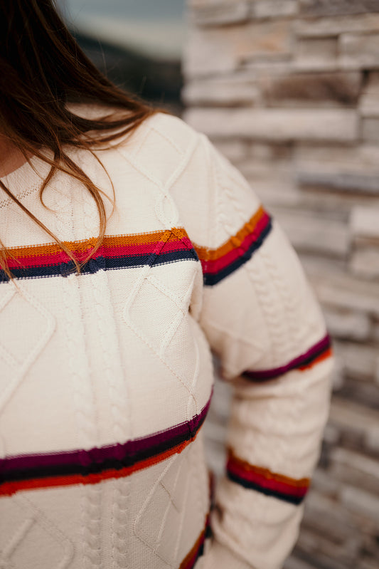 Tribal Stripe Sweater