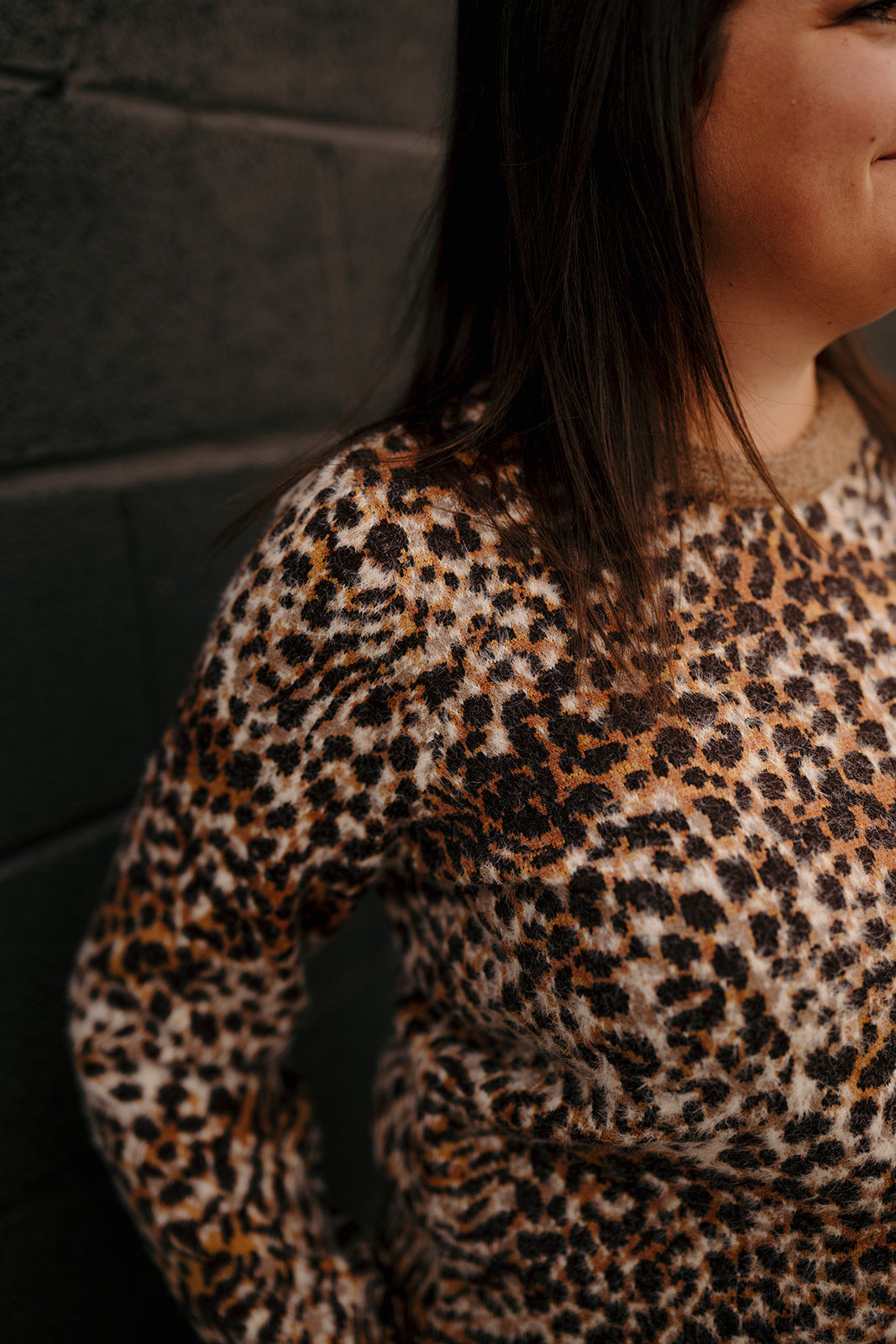 Liverpool Animal Print Sweater