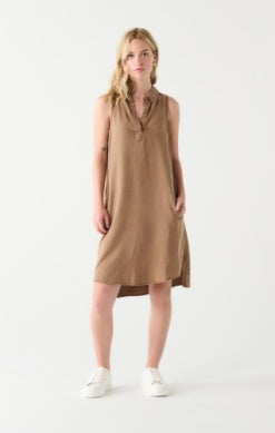 Mocha Tencel Dress