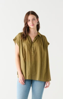 Olive Green Top