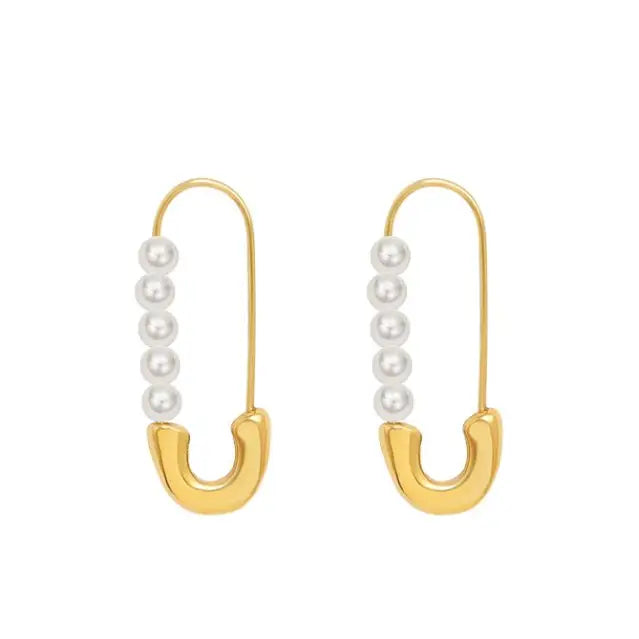 Safety clip Earring