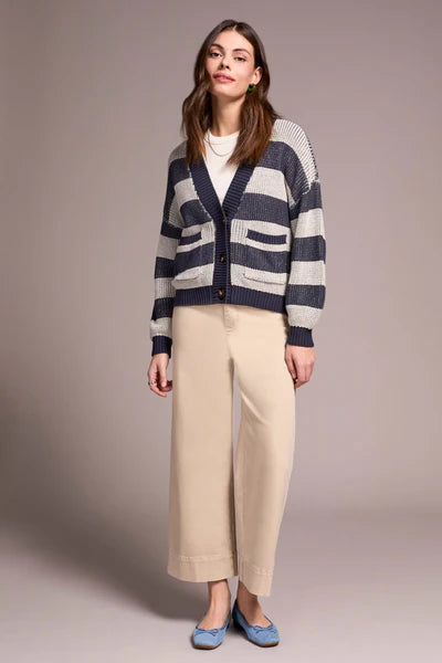 Tribal Stripe Cardigan