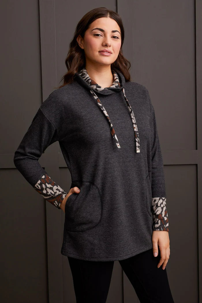 Tribal Jacquard Tunic Top