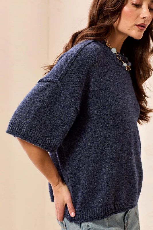 Tribal Nightfall Elbow Sleeve Sweater