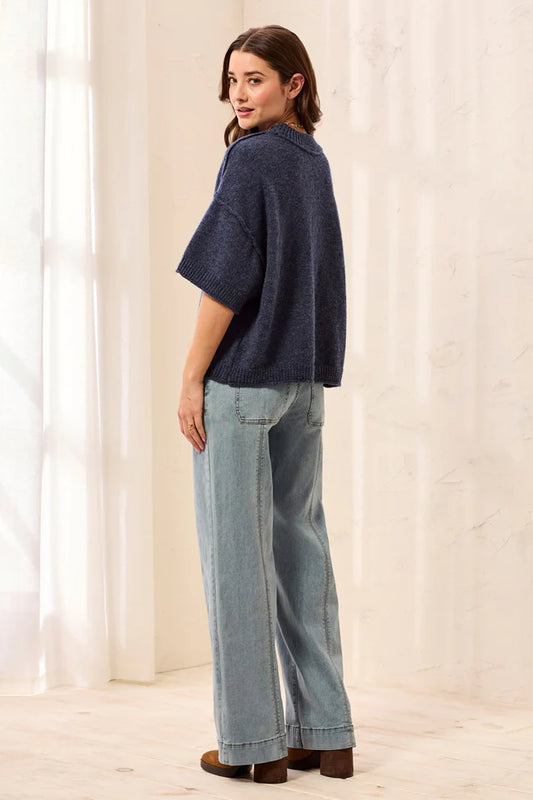 Tribal Nightfall Elbow Sleeve Sweater