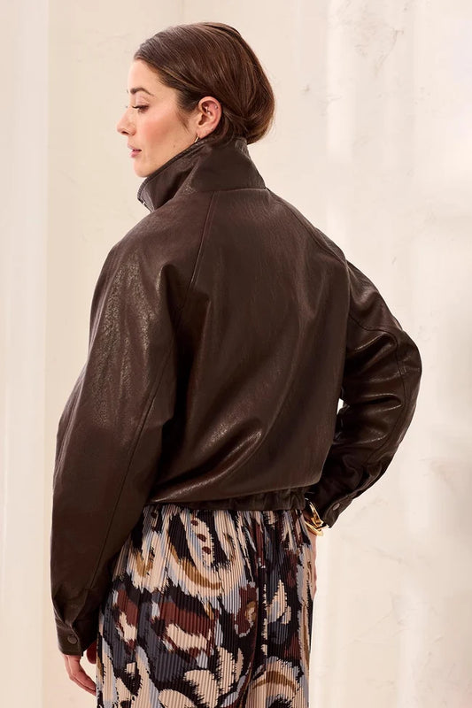 Tribal Brown Relaxed Jacket