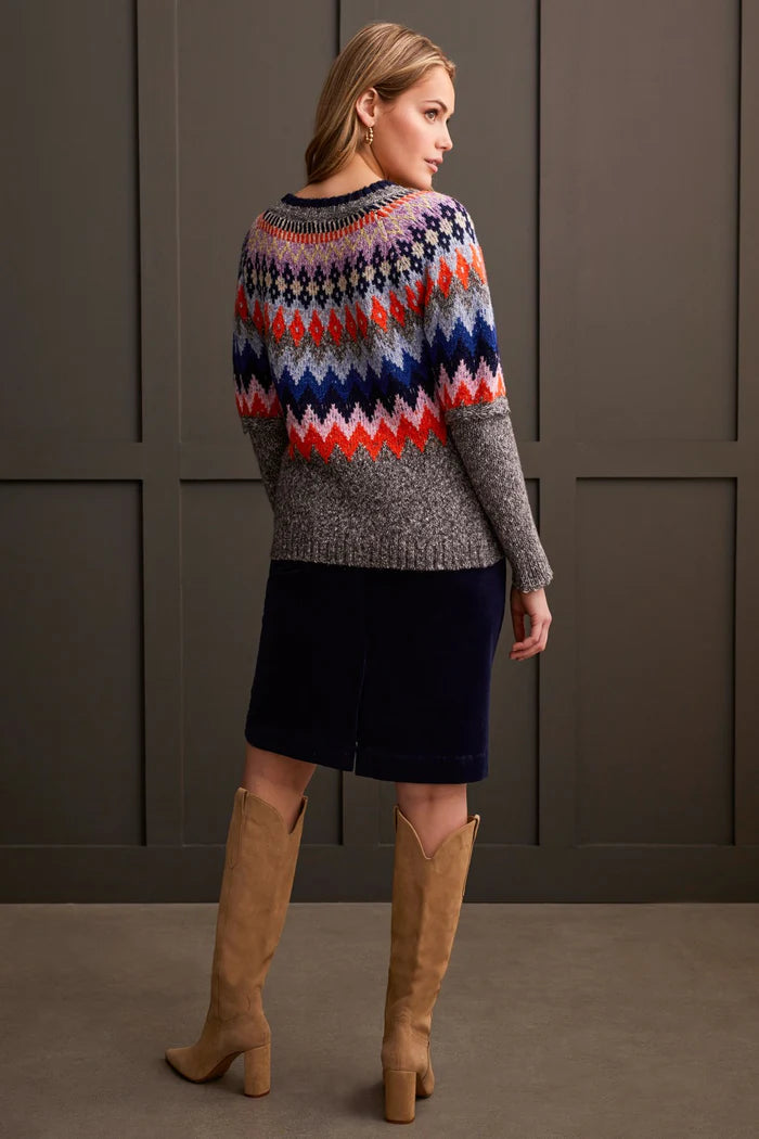 Tribal Intarsia Sweater