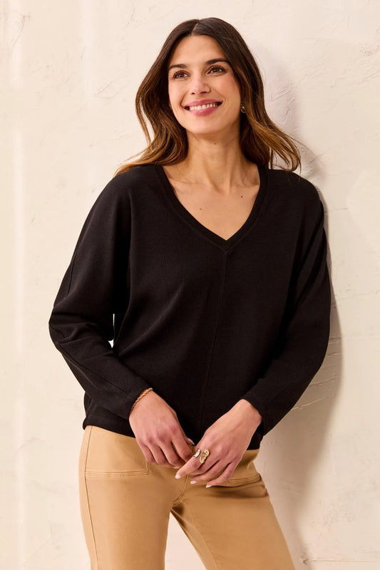 Tribal Dolman Vneck Top