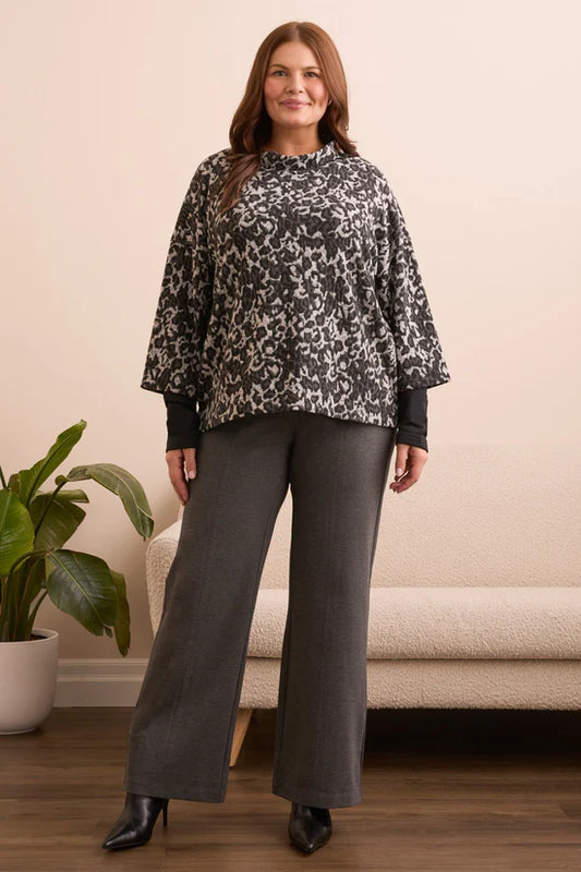 Tribal Plus Mock Top