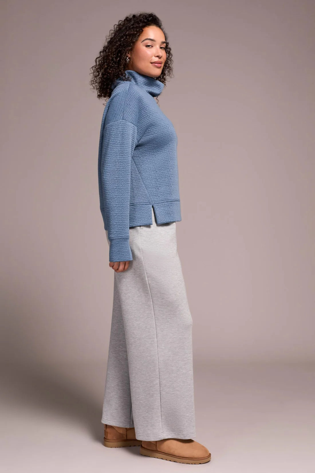Tribal Funnel Neck Top